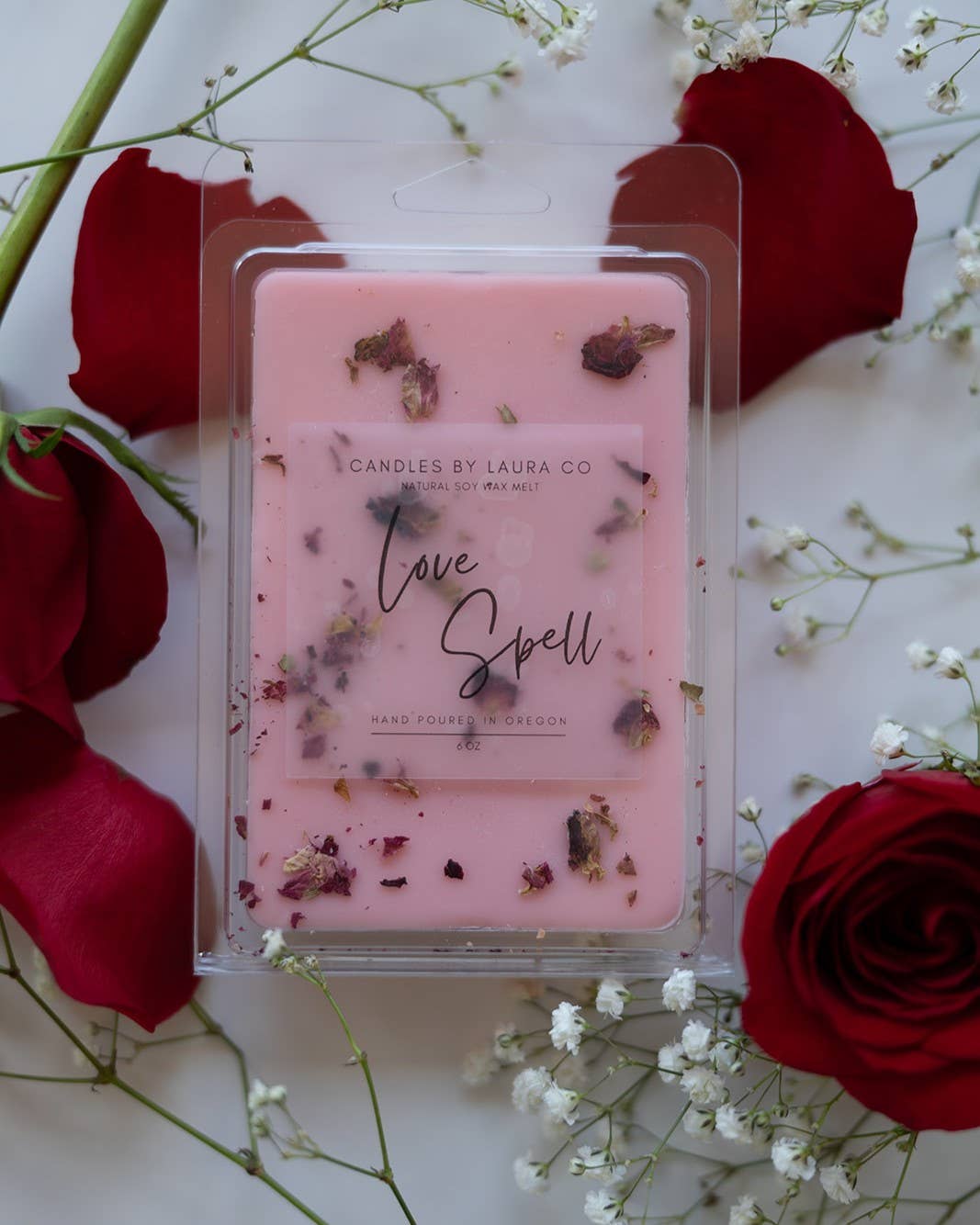 Candles By Laura - Wholesale Wax Melt - Love Spell 6 oz Soy Wax Melt