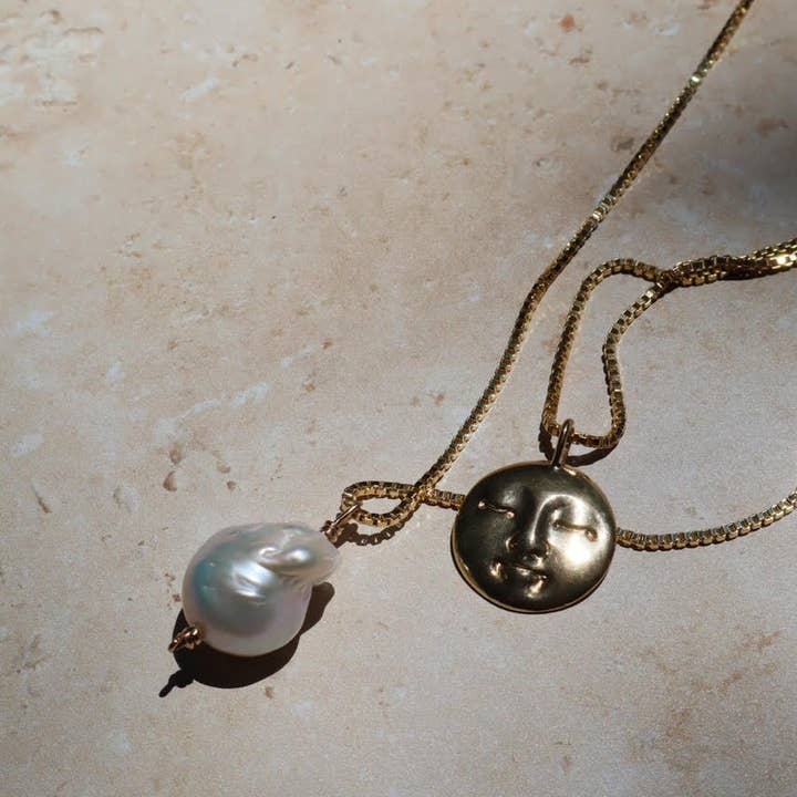 La Luna Necklace for wholesale by JLynn Studio