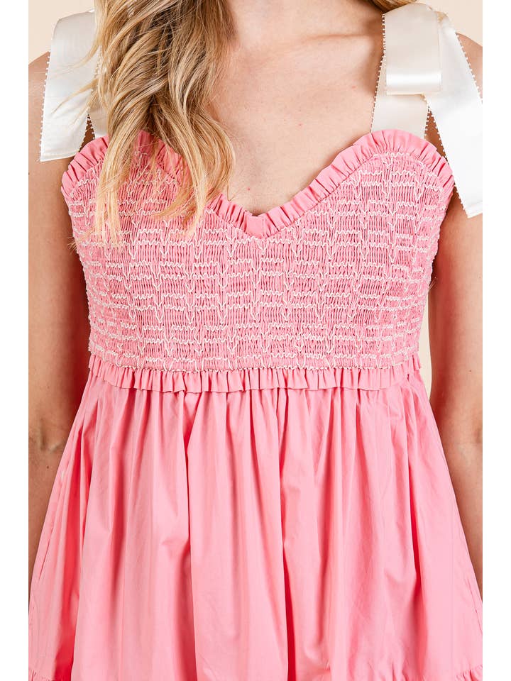 GeeGee x Lovelo - Vendita all'ingrosso Vestito - Donna - Abito midi plissettato a balze taglie comode, MD51552PL4