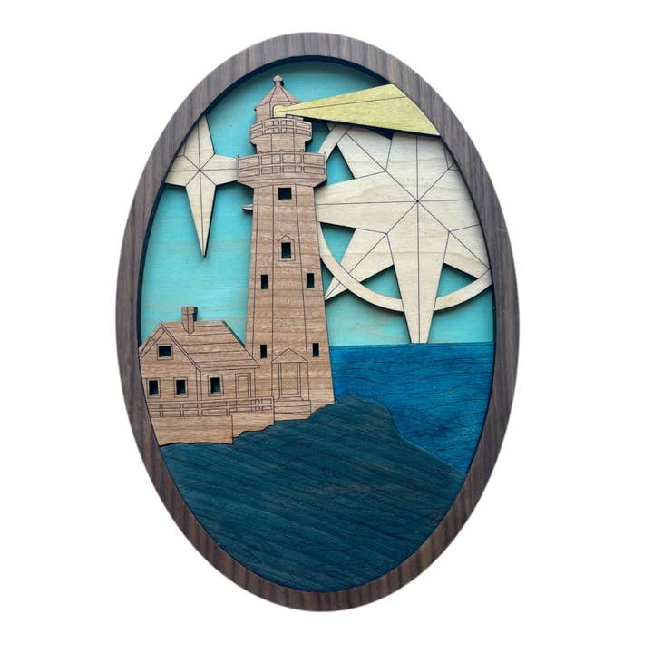 Lighthouse Wall Art for wholesale by Merriment Creations