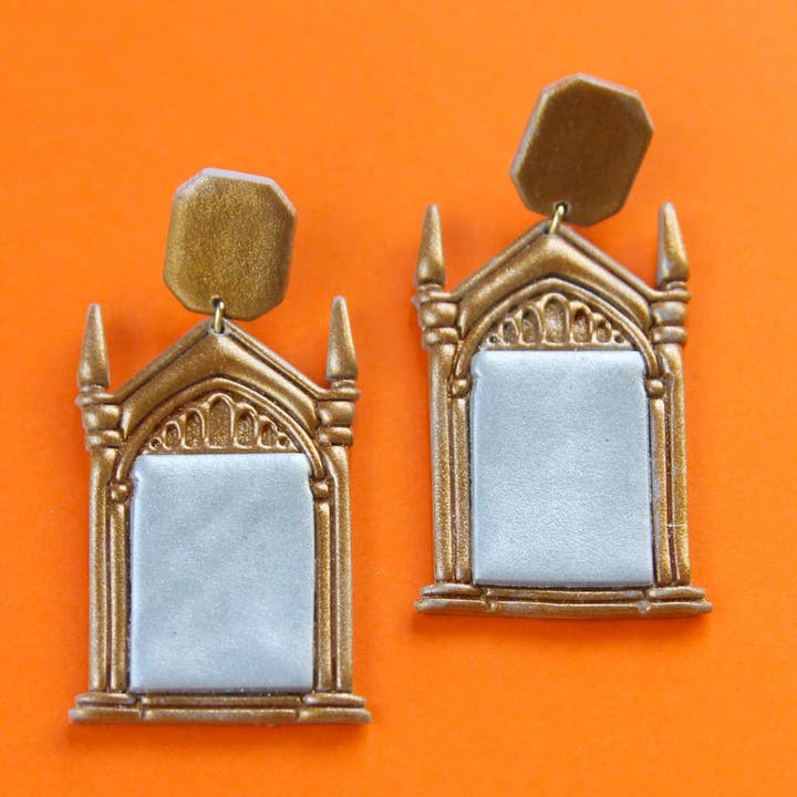 Mirror of Erised Earrings for wholesale by The Chasm Co