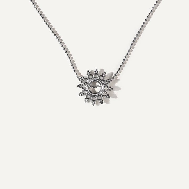SAVITRI collier en argent véritable pour la vente par Boa Bijoux