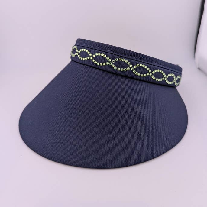 Coco Crystal Visor - Seahawks for wholesale by dolly mama designs, inc