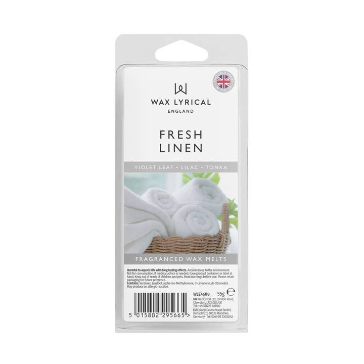 Wax Lyrical Fresh Linen Wax Melts for wholesale by Wax Lyrical UK