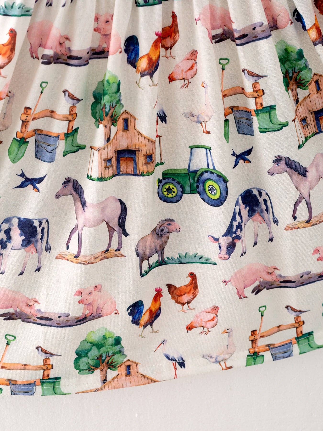 Rylee Faith Designs - Wholesale Dress Set - Baby - Girls Dress Of 3 Pcs In One Package Fall Print Girls Dress9