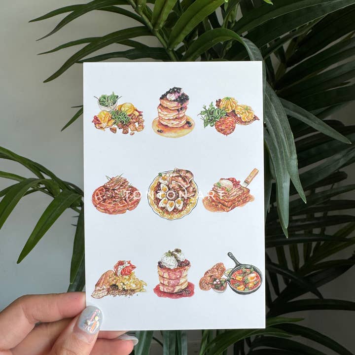 Postal de Brunch de Toronto para venta al por mayor de Tonton Art