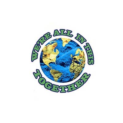 We're All In This Together Sticker for wholesale by Gypsy Rose