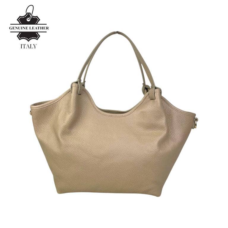 Chenson & Gorett - Vente Sac porté épaule – femme - Sac trapezoïdal pour femme en cuir italien, grande capacité 5799418