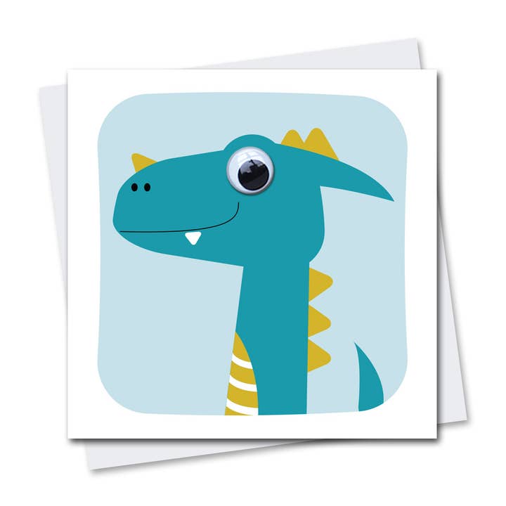 Dinosaur Birthday Card | Dinosaur Card | Children's Cards for wholesale by Stripey Cats Cards