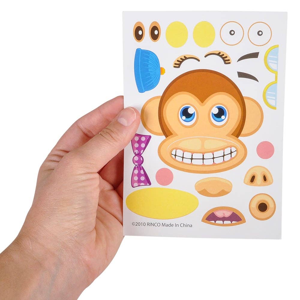 La Luna Bella - Toys - Wholesale Sticker - Kinderen en baby - STICKERSET ZOO ANIMAL MET PERSONAGES LLB Sticker3