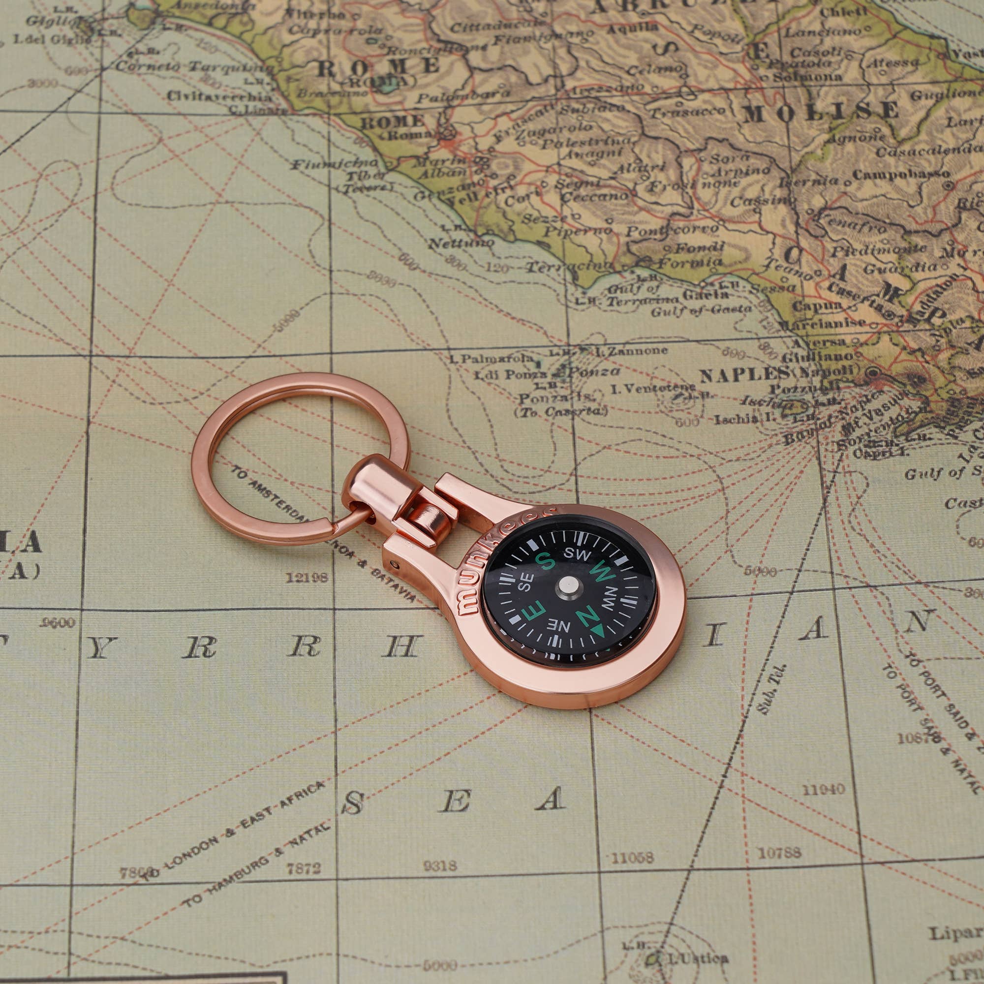 AceCamp - Vente Porte-clés – unisexe - Boussole Porte-clés Munkees1