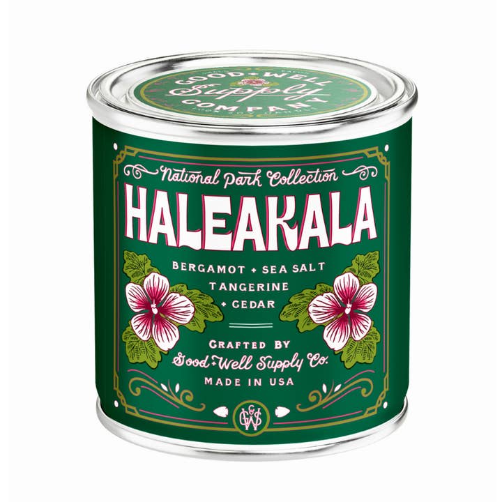 Haleakala National Park Candle for wholesale by Good & Well Supply Co.