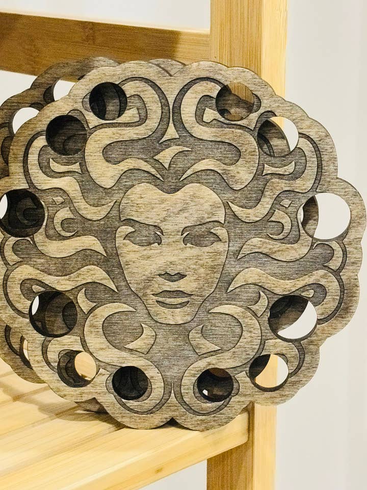 Medusa Sphere Stand for wholesale by Essential Diamonds Co