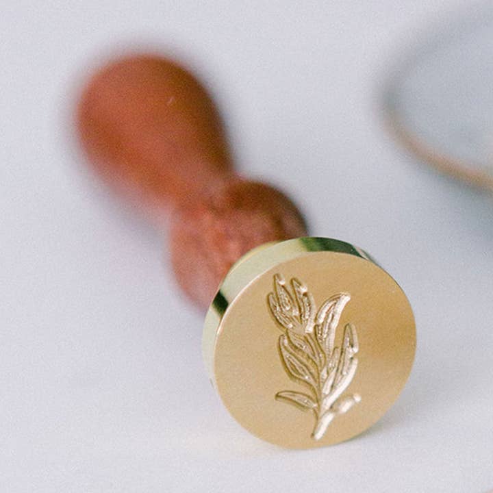 Lemonlove - Wholesale Rubber/Decorative Stamp - Eucalyptus sealing wax stamp0