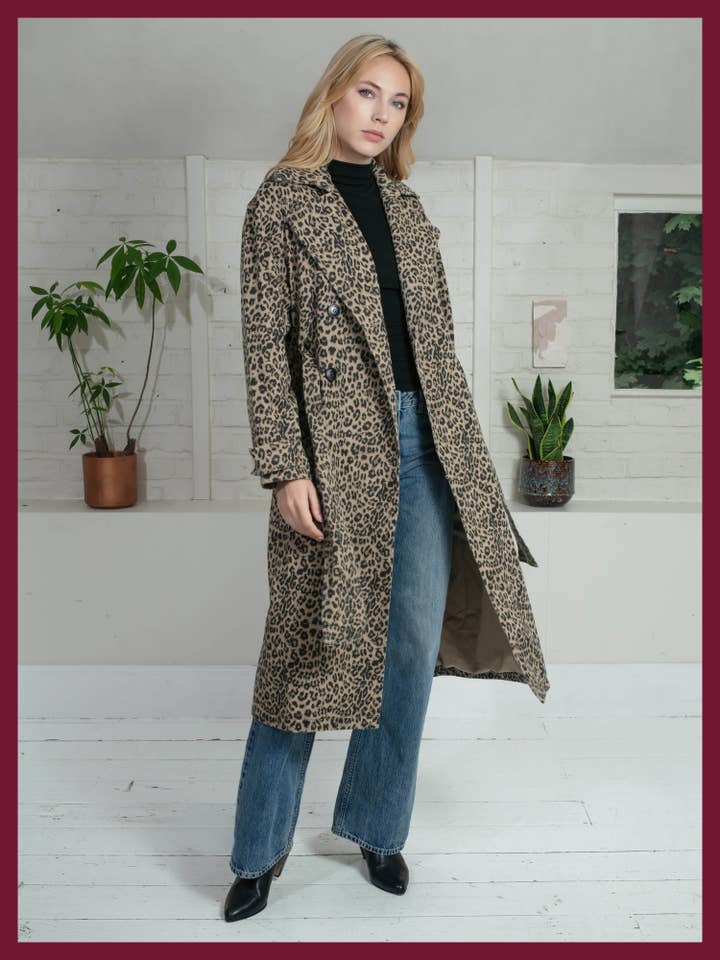 Stacy Mac in Neutral Leopard for wholesale by NOOKI DESIGN LTD