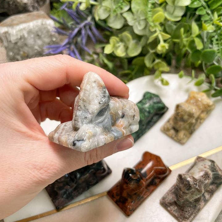 Copper Ashes – Pedra/cristal espiritual por atacado – Esfinge Cristal9