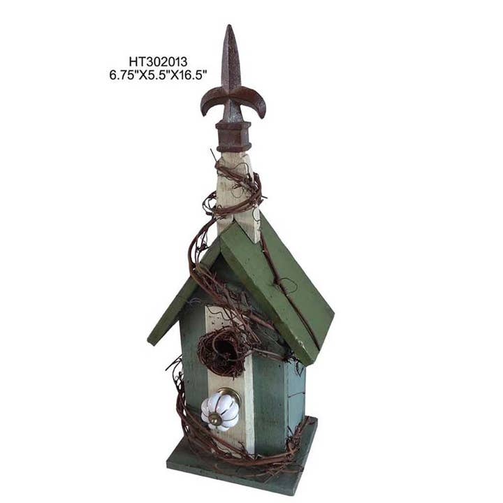 Rustic Country Birdhouse for Outdoor Decor for wholesale by Tellon Investment & Trade