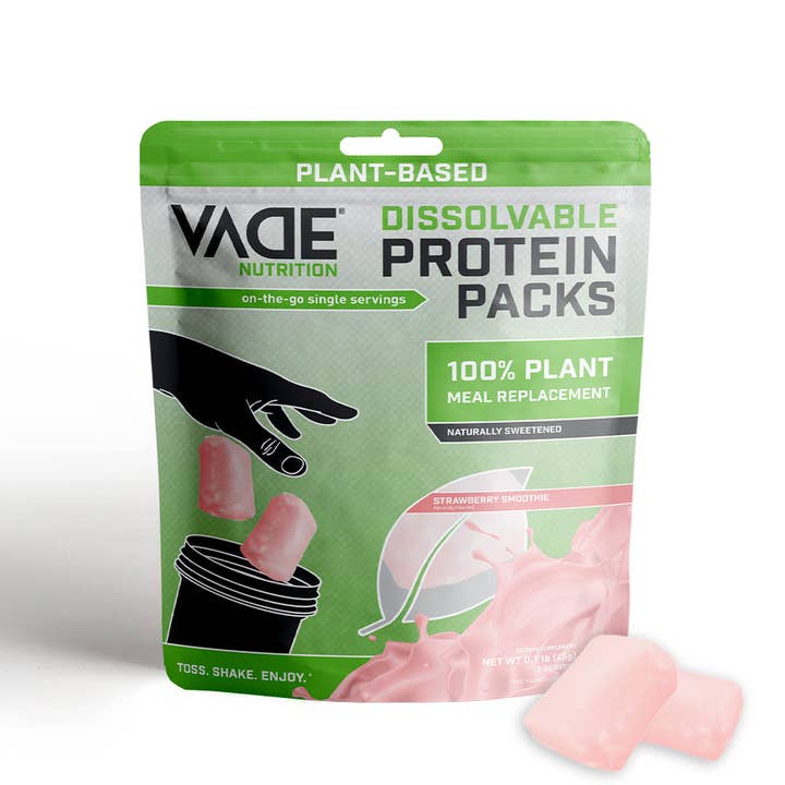 (1ct) Strawberry Smoothie - Plant-Based Meal Replacement for wholesale by VADE Nutrition