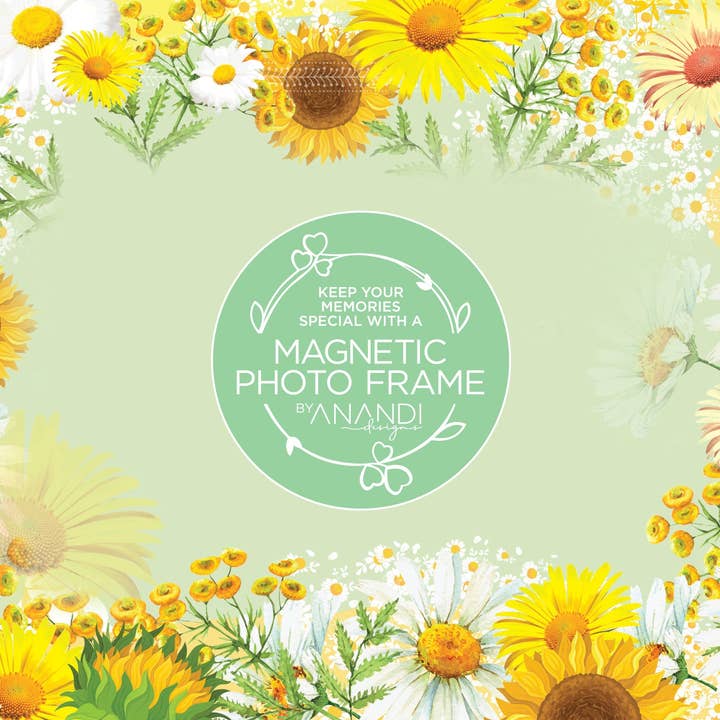 Anandi Designs - Wholesale Picture Frame - Magnetic Photo Frame - Sunny Days