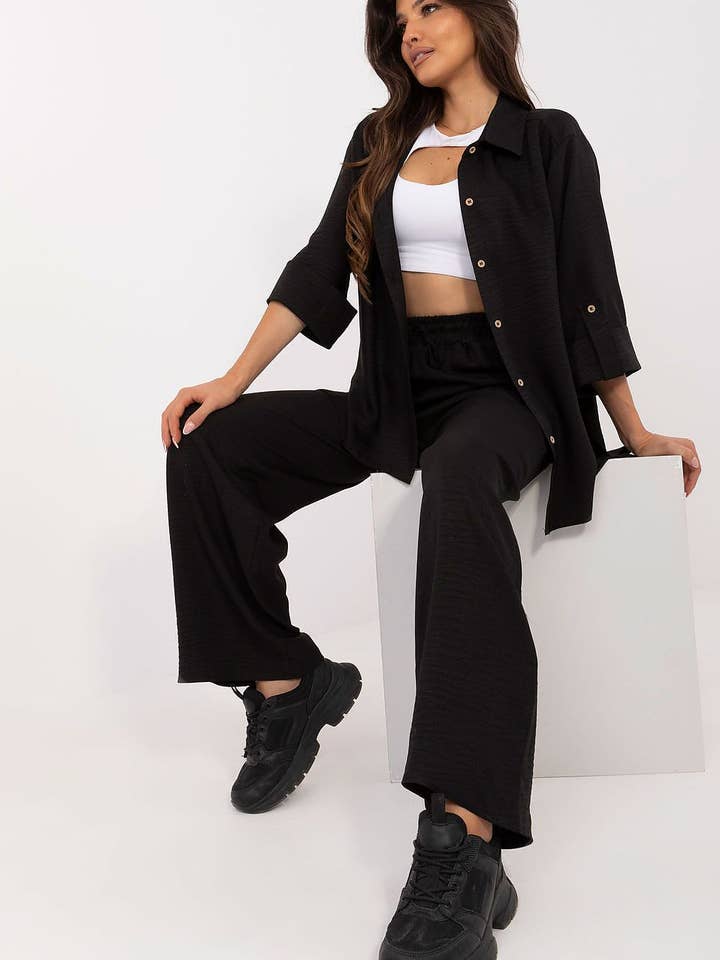 Lieber Deem Marktplatz - Wholesale Top & Pant Set (NOT Loungewear) - Women's - Set Model 208651 Lakerta3