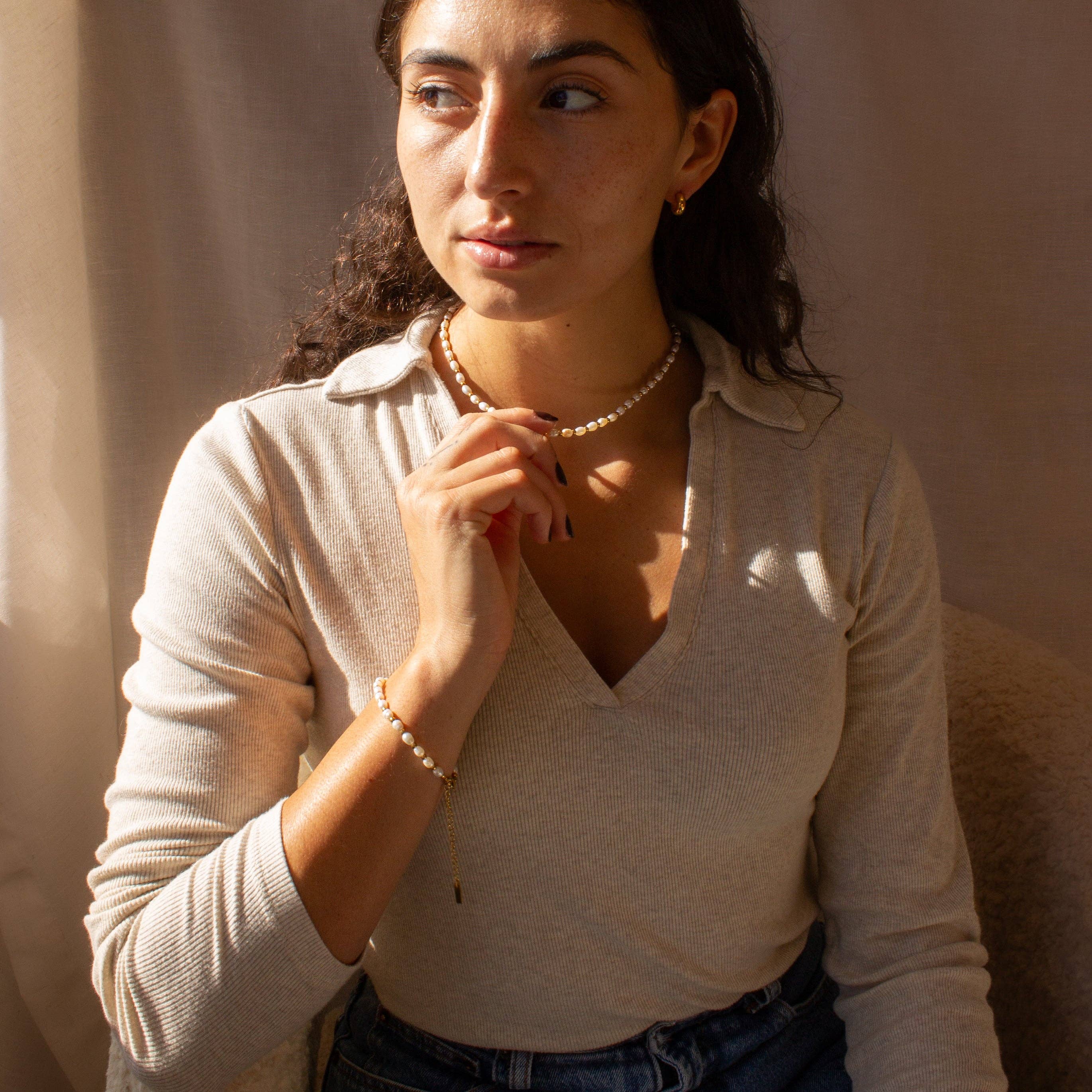 CARIS Jewelry - Wholesale Beaded Bracelet - Isadora Pearl Bracelet2