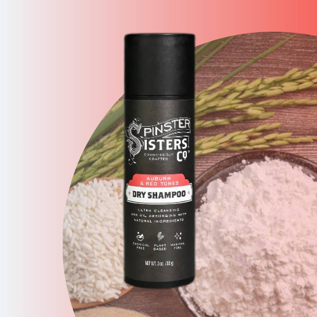 Spinster Sisters Co. / Old Salt Grooming Supply - Vendita all'ingrosso Shampoo secco - Shampoo secco per capelli Auburn - Assorbente, volumizzante