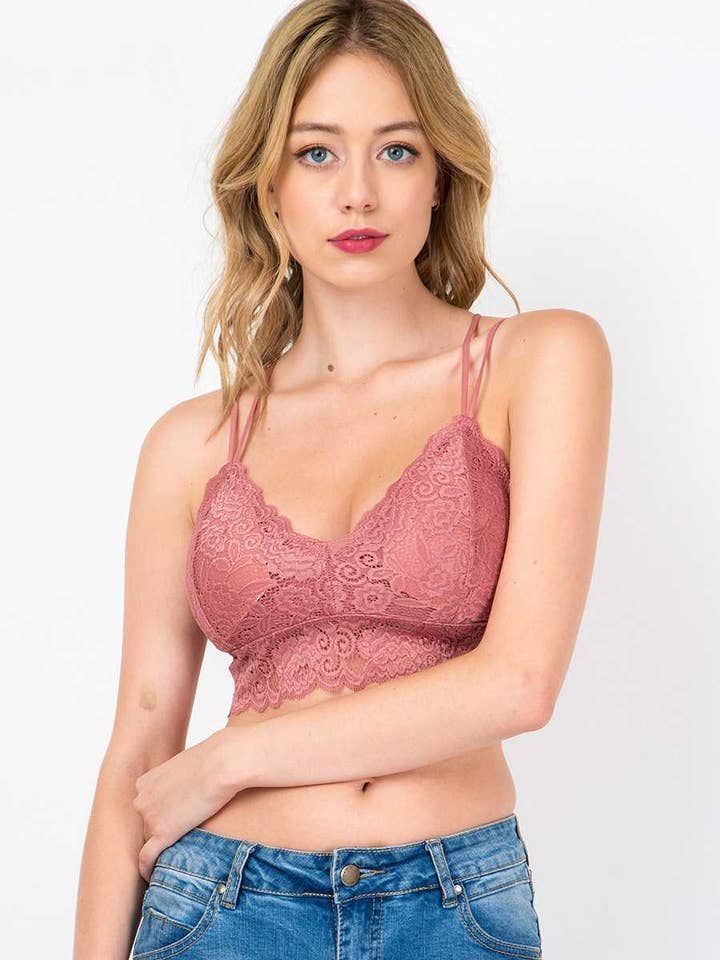 SOUTIEN-GORGE EN DENTELLE SOLIDE LB20 pour la vente par MIO WHOLESALE