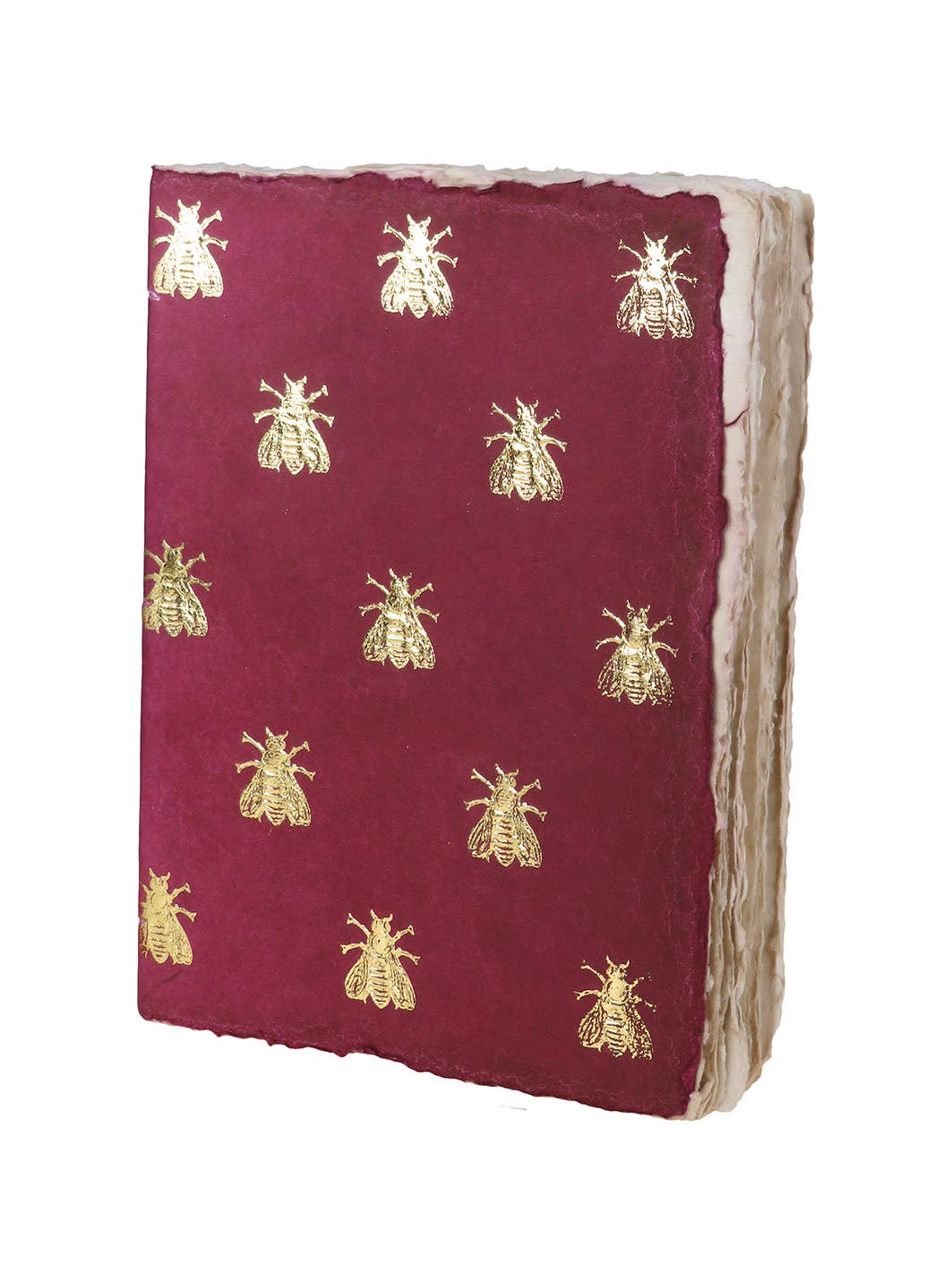 Epigram - Wholesale Notebook - Parchment paper notebook with golden bee pattern (Napoleon) A66