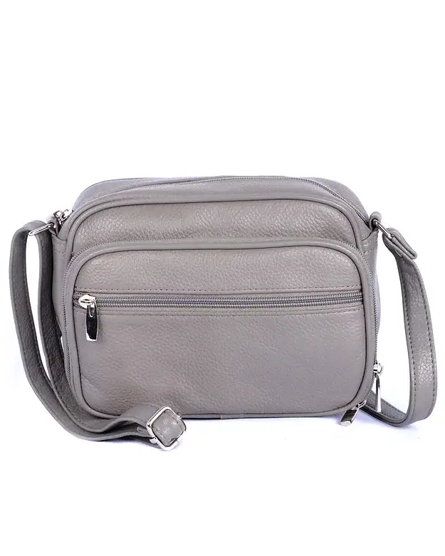 Roma Leathers, Inc. - Wholesale Crossbody Bag - Women's - RM019A cowhide leather crossbody shoulder bag1