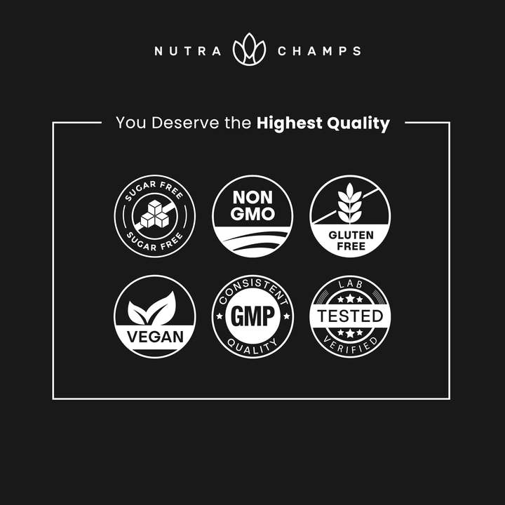 NutraChamps - Wholesale Oral Supplement/Vitamin - Creatine Gummies - Muscle Recovery and Performance
7