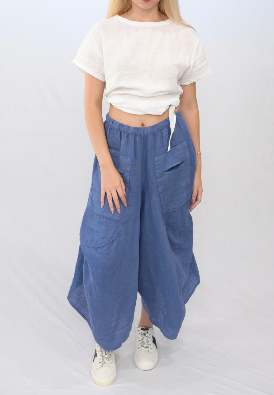 Merci Marie - Wholesale Pants - Women's - Linen Parachute Pants46