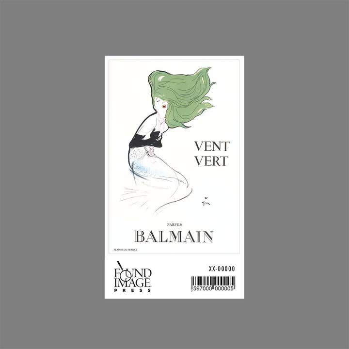Found Image Press - Wholesale Sticker - Sticker FN-473 Vent Vert Perfume Ad1