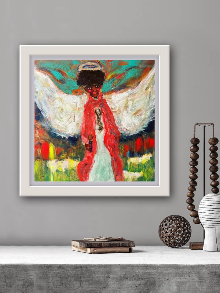 Listen Fine Art Print for wholesale by Art by Hannah Hannah