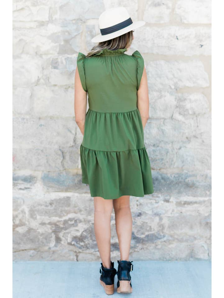 Hipster Row - Vente Robe – femme - Robe babydoll à volants Mattie10