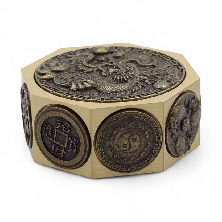 AWGifts Europe - Vente Figurine décorative - Fortune Feng Shui - Chat Porte-Bonheur & Dragon0