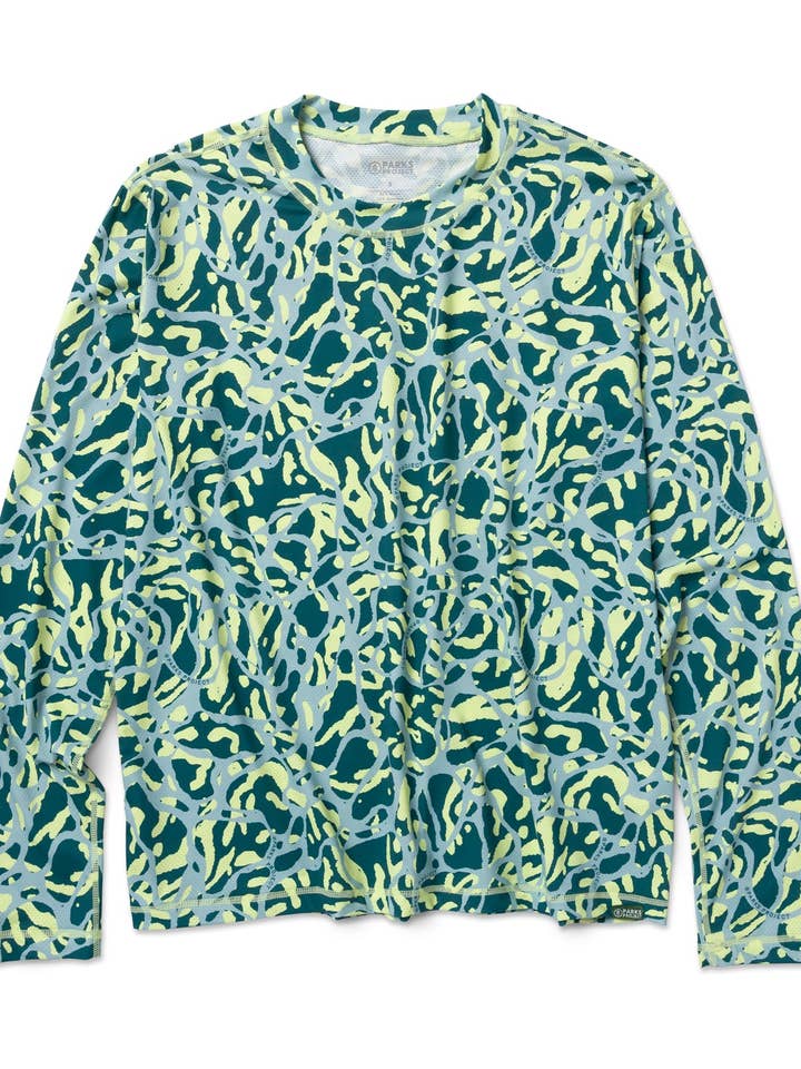 Women's New Ripple Flow UVB Relaxed Long Sleeve Tee for wholesale by Parks Project