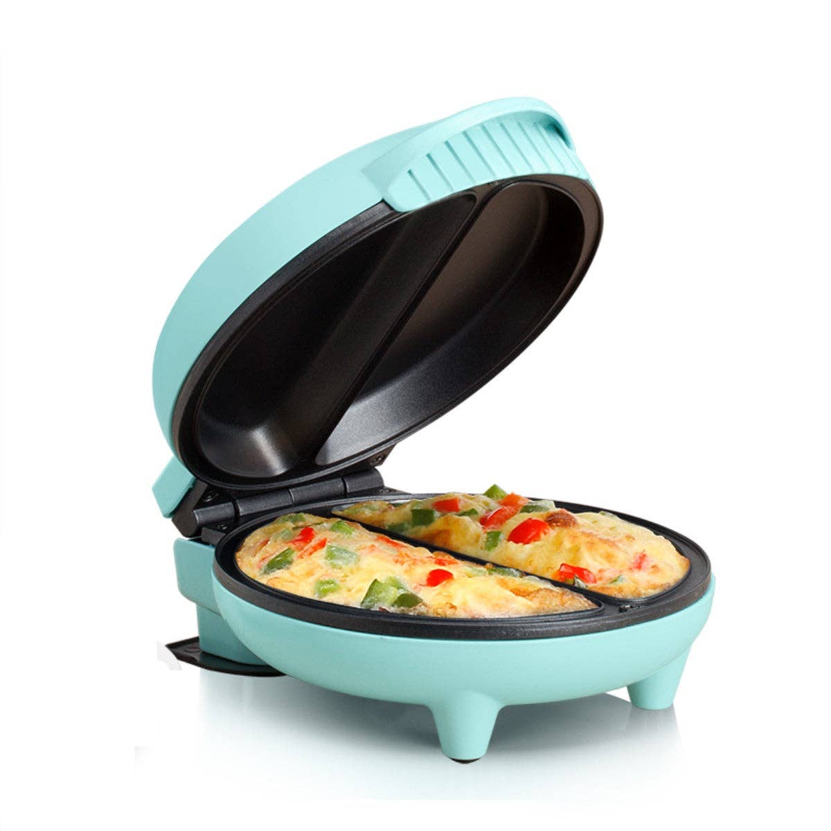 Holstein Housewares - Wholesale Kitchen Appliance - Easy Fast Breakfast Omelet Maker for Pancakes & Treats39