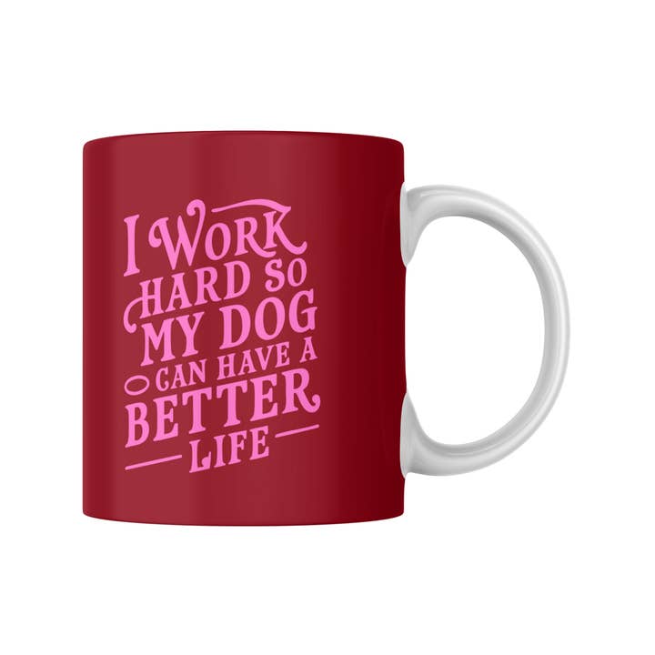 Molly's World - Wholesale Coffee Mug - Mug I work hard1