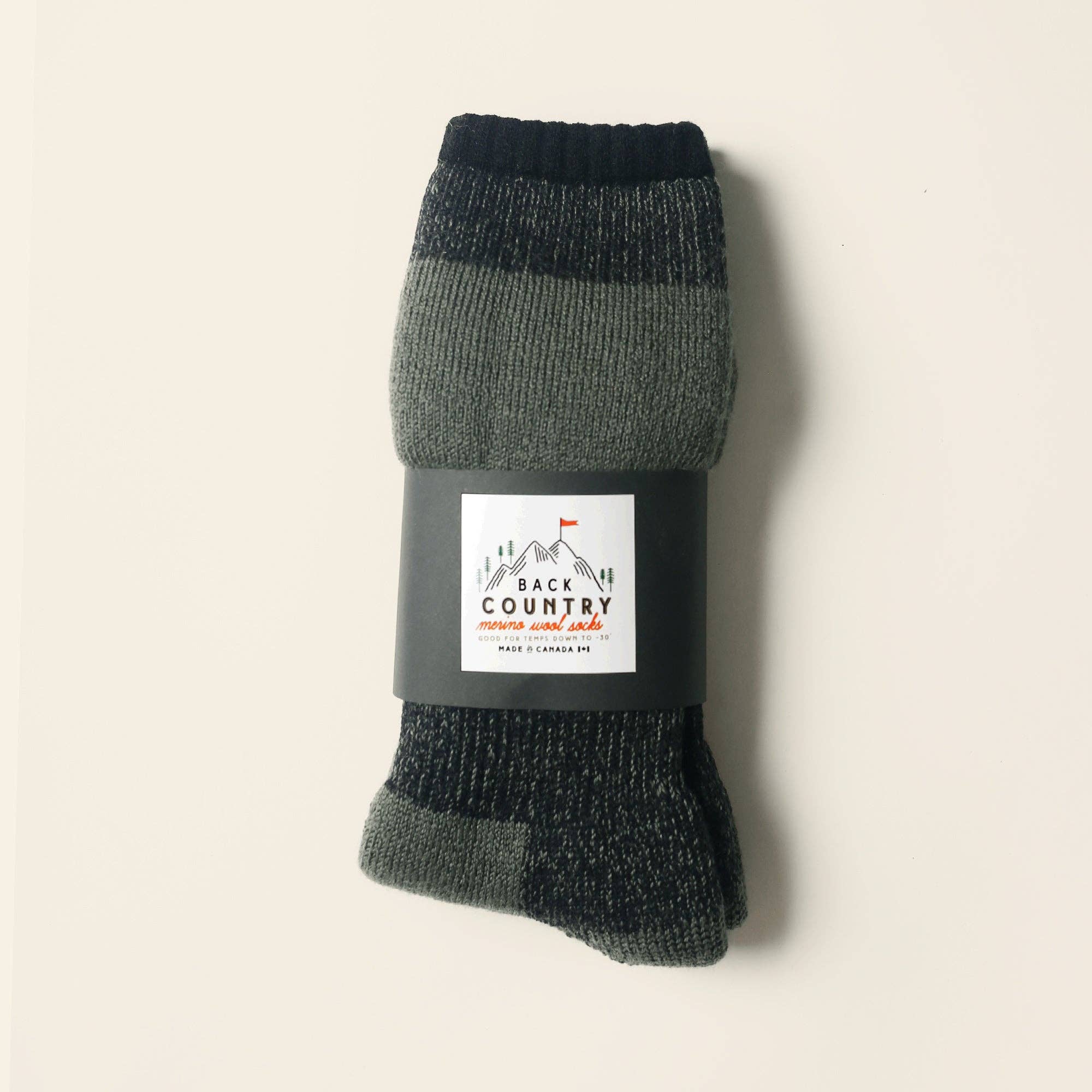Muttonhead - Wholesale Socks - Unisex - Back Country Sub-Zero Socks - Army1