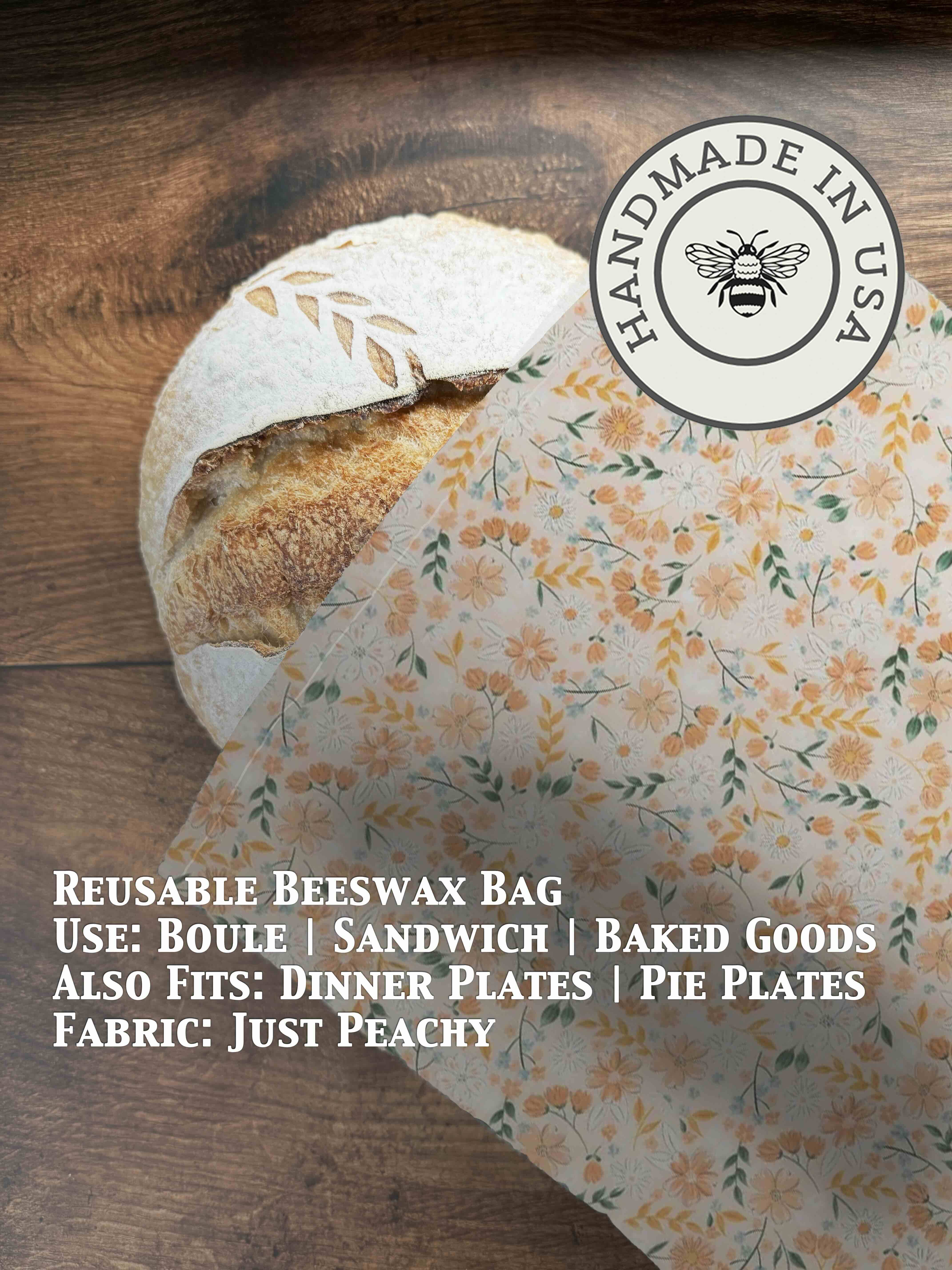 Five Oaks Farm – wholesale Food storage wrap/bag – Bread Bag | Beeswaxed22