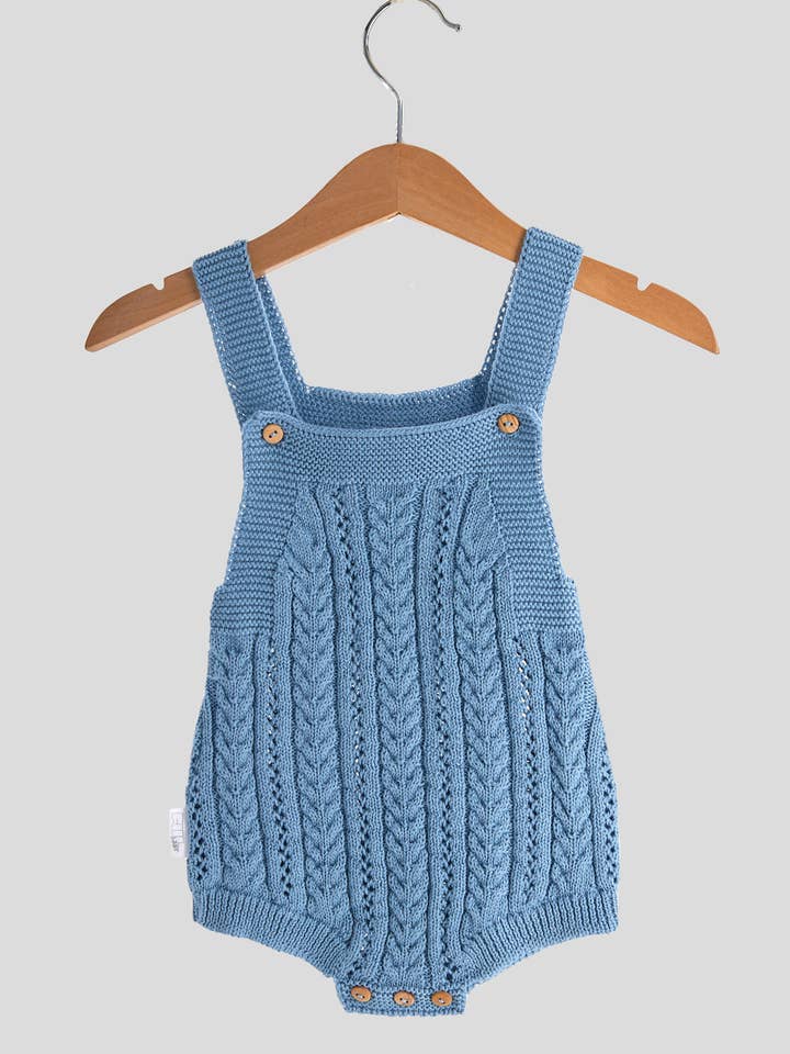 Amorim Gerações, LDA - Vente Barboteuse – bébé - Tricot Doux Coton Blé 0620B1