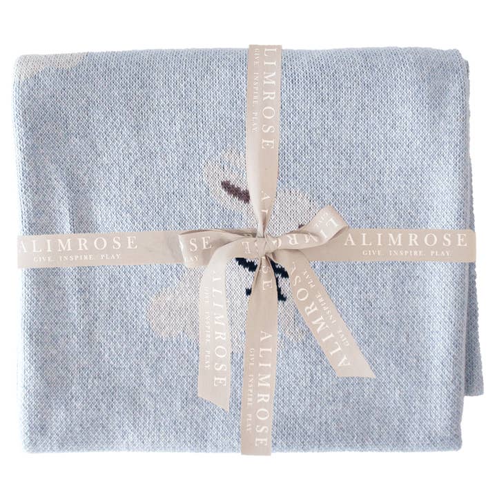 Manta para Bebé Conejito - Azul para venta al por mayor de Alimrose