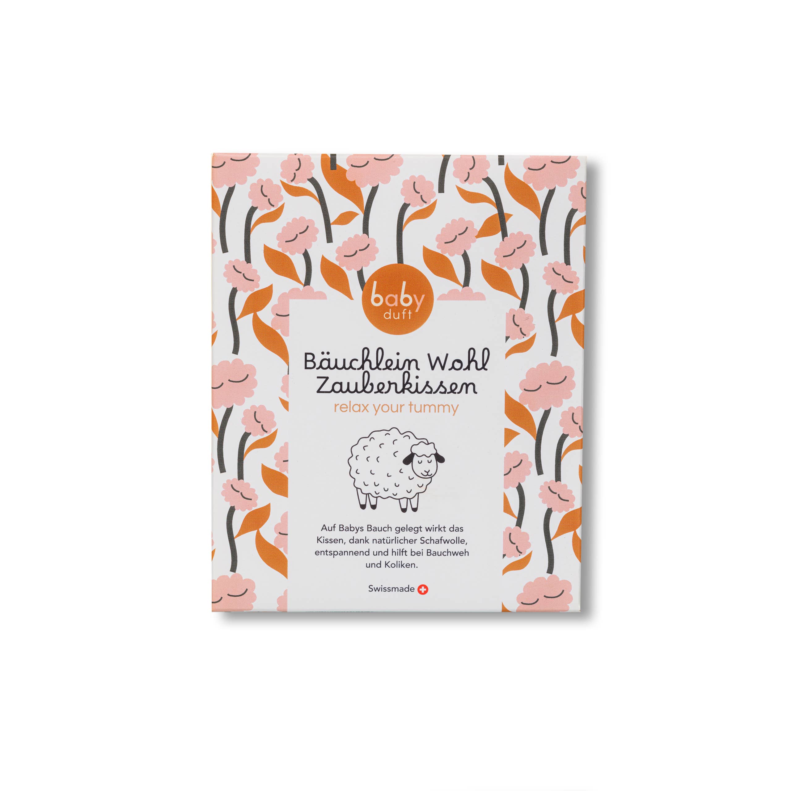 BABYDUFT natural aromacare – Großhandel Bettdecke – Kind & Baby – MAGISCHES KISSEN zur Bauchentspannung für Babys mit Schweizer Merinowolle3