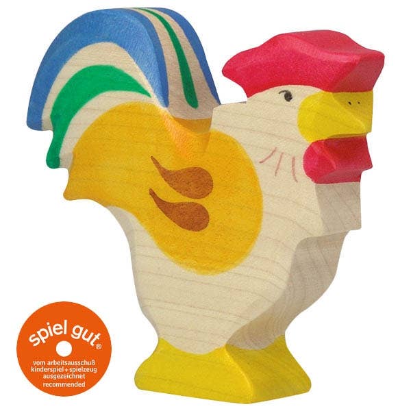 Goki America - Wholesale Wood Toy - Kids - Rooster - Holztiger