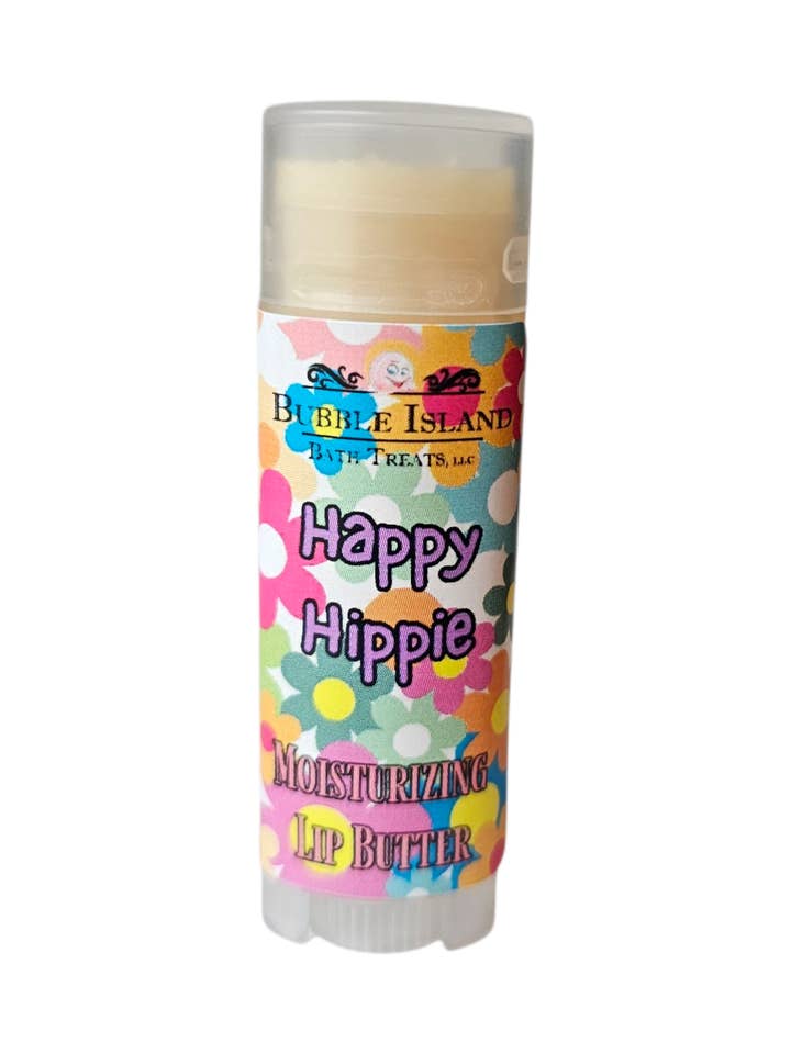 Lip Butter - Happy Hippie for wholesale by Bubble Island Bath Treats