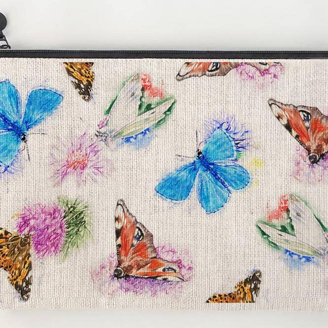 Make-up Bag - Country Butterflies for wholesale by Country Creation