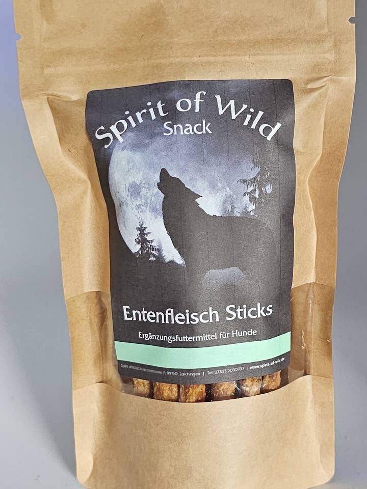 Spirit of Wild Snack Duck Meat Stick for wholesale by Spirit of Wild