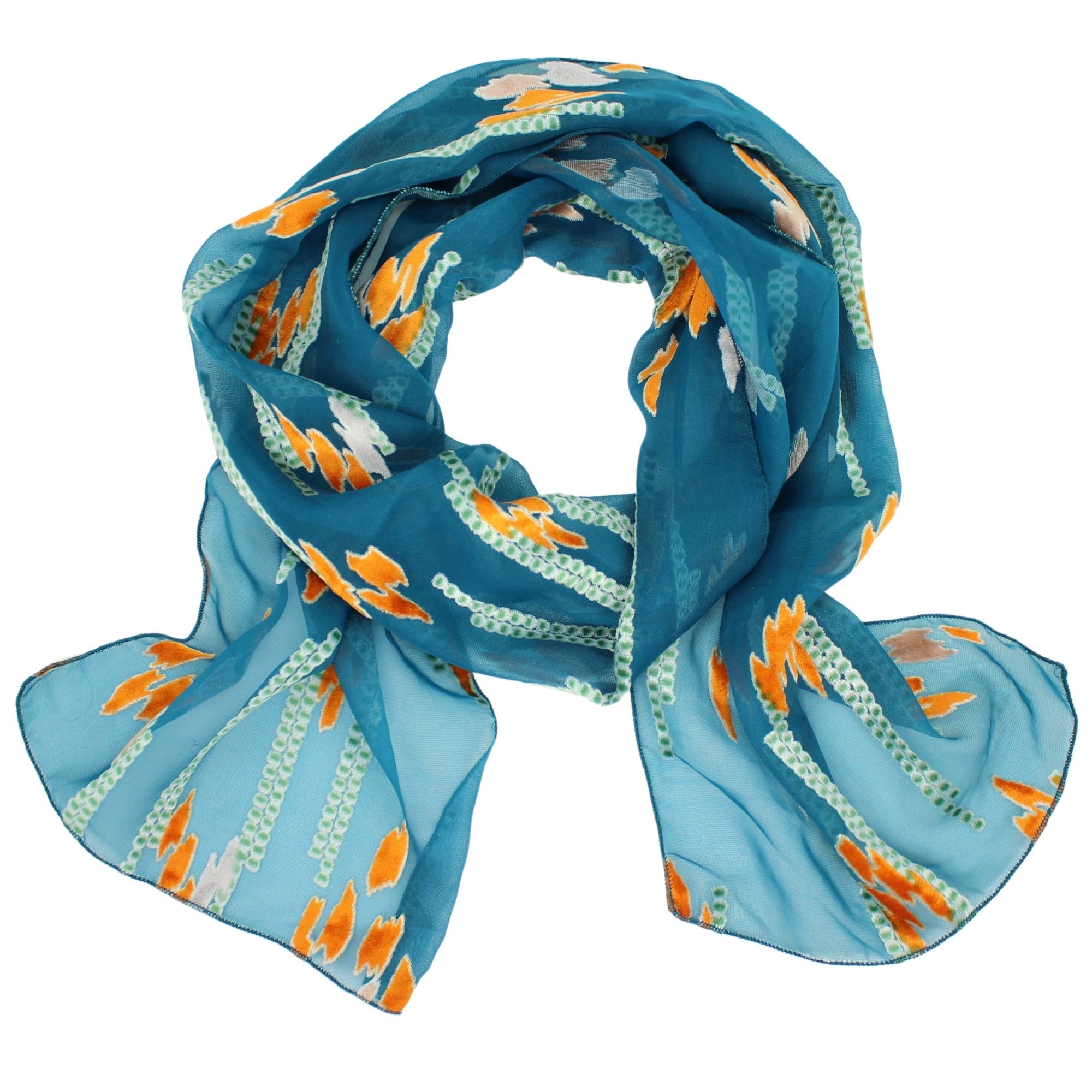 Dana Herbert - Wholesale Scarf - Women's - Burnout Velvet Scarf24