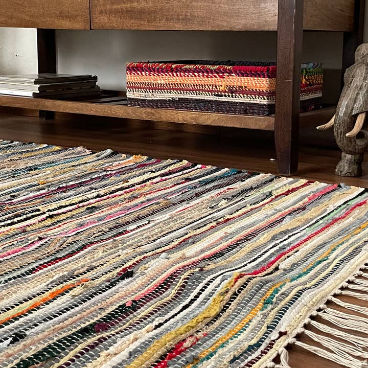 Rugs Boutique - Wholesale Area Rug - 4 x 6 Ft - Cotton Handwoven Rag Rug,Home Decor,RUG\CARPET. (6