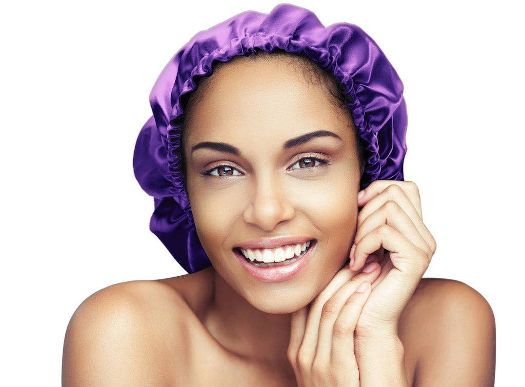 Glow by Daye - Wholesale Sleep Cap / Bonnet - Women's - G x D Adjustable Satin Bonnet154